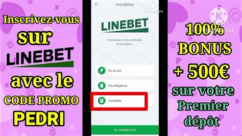 code promo linebet